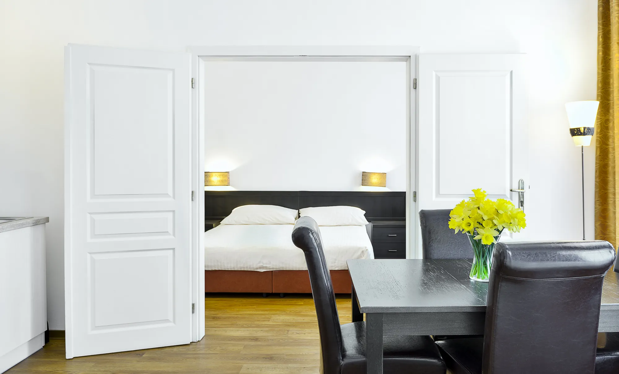 Hlavní fotografie Apartmán s balkonem a výhledem na kolonádu