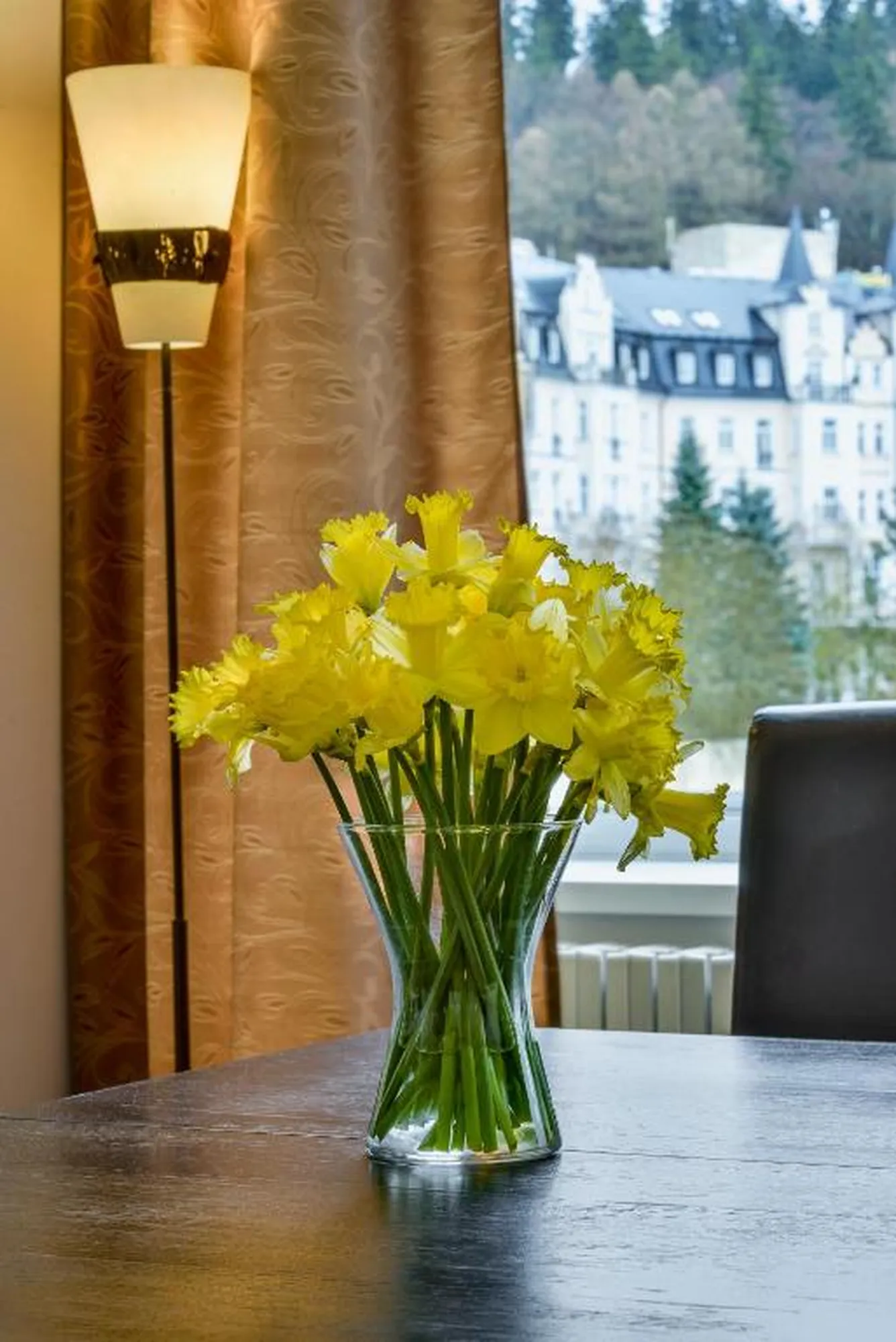 Breakfast buffet selection at Apartments Central Park Marienbad
