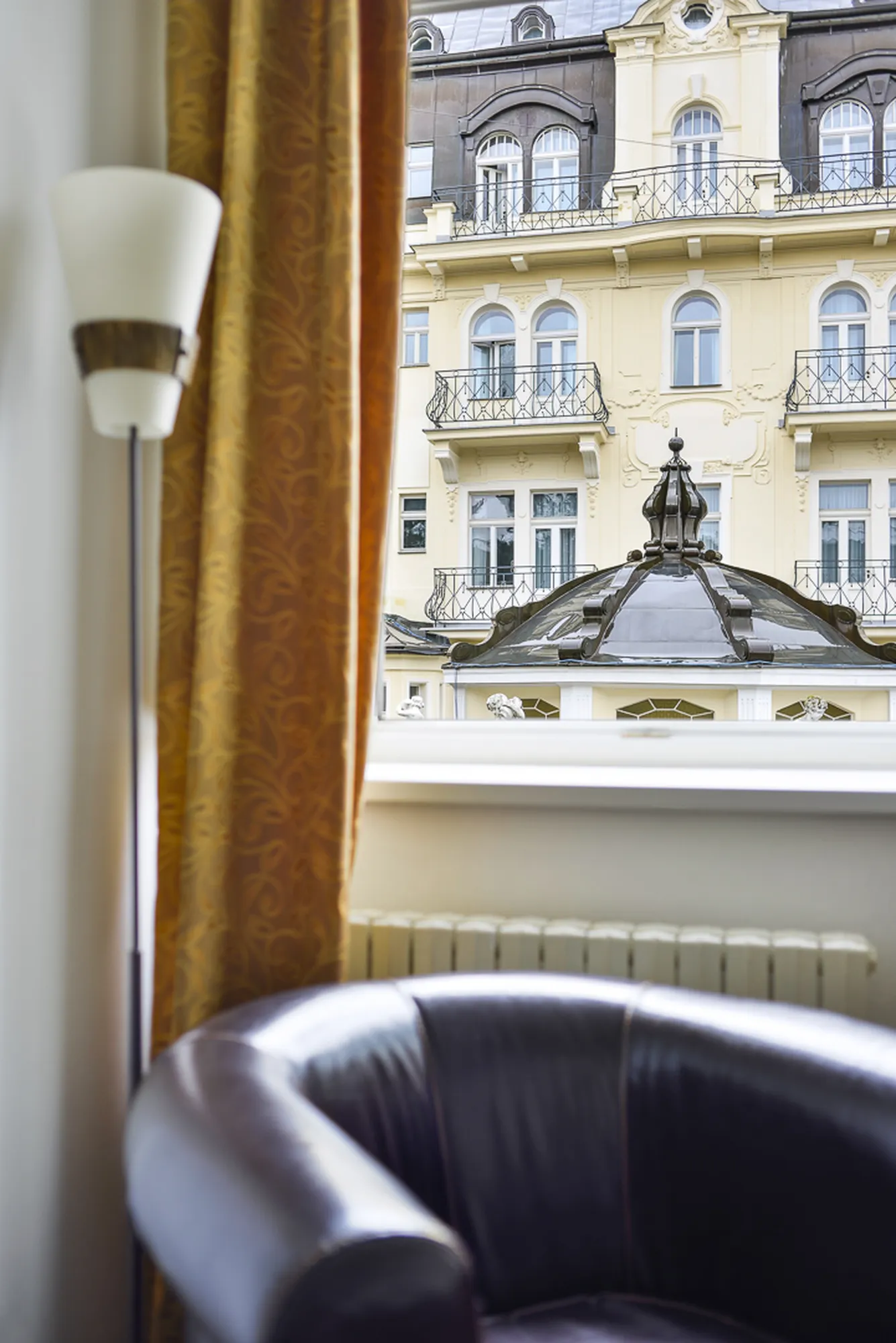 Lobby seating at Apartments Central Park Marienbad
