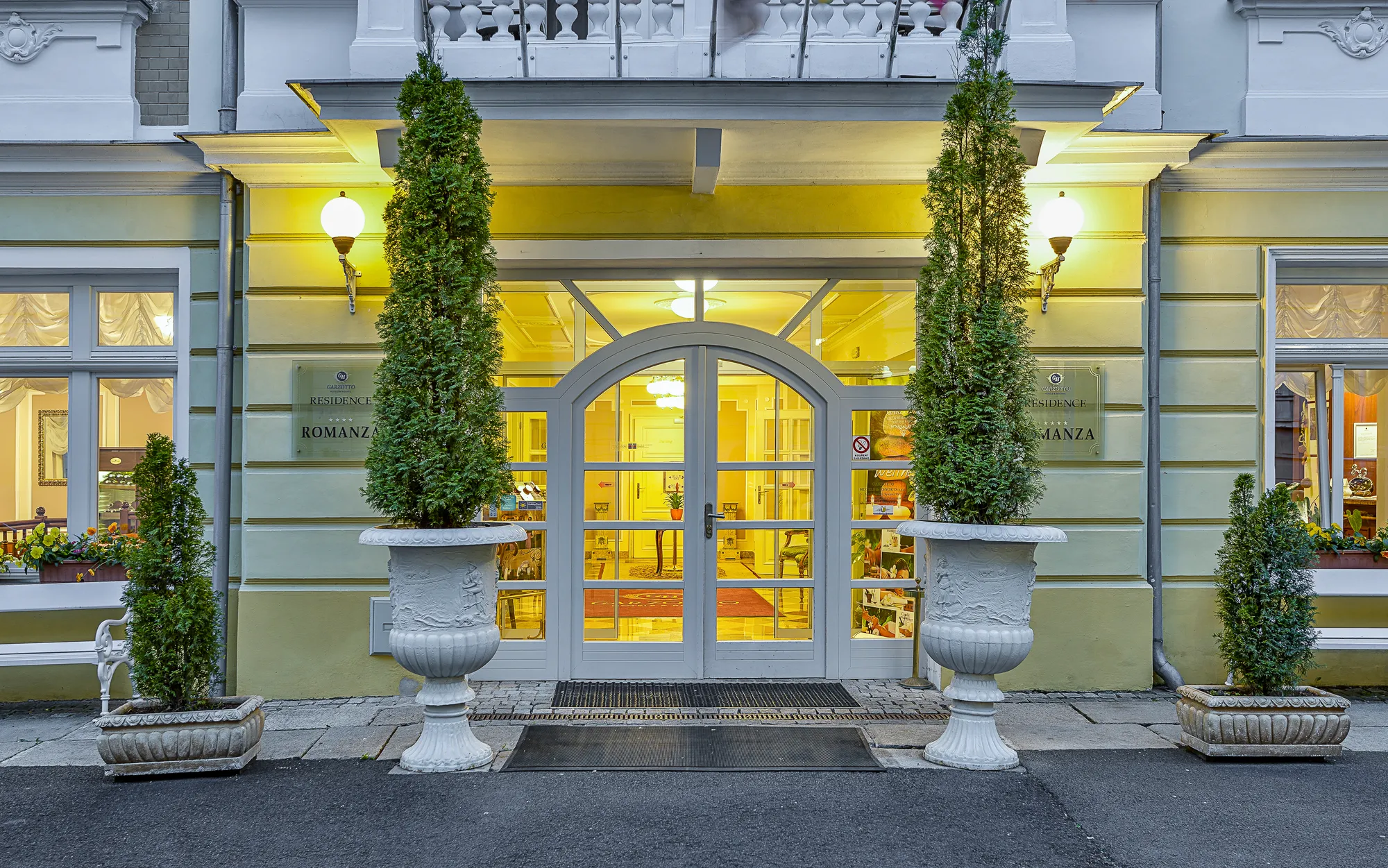 Exterior of Boutique Hotel Romanza in Marienbad